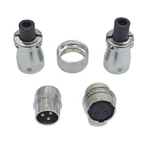 ปลั๊กและเต้ารับการบิน Ws20 แบบ 2 ถึง 15 พิน ผลิตจากโลหะผสมสังกะสี ชุบโครเมียม ชุบทองแดง - Product Image 5