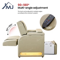 Mobilier de salon de manucure, fauteuil de pédicure avec spa pour les pieds et massage, chaises de manucure