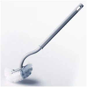 BBA248 Economic Bending Long Handle Hotel WC Clean Toilet Brush Home Bathroom Toilet Cleaning Brush