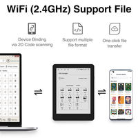 Lecteur de livres électroniques personnalisé de 6 pouces, Format BLE Wifi Pdf, e-ink, tablette, écran tactile, E-reader, e-book