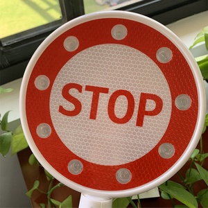 Señal de advertencia de tráfico, señal <span class=keywords><strong>led</strong></span> flash de retención manual - Product Image 2