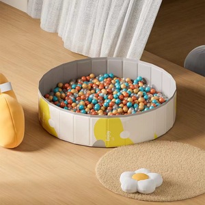 Piscine pliable en PVC Jiami pour animaux de compagnie (chats et chiens) et enfants, design balle océanique, 80 cm - Product Image 2