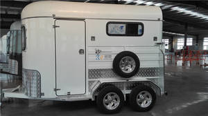 Remolque para Caballos Angle Horse 2025 con ADR, Remolque Comercial de Lujo para 2 Caballos con Área de Estar - Product Image 2