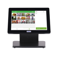 Homrose-tablette ordinateur 12 pouces, Android 9, tout-en-un, caisse enregistreuse, avec logiciel de point de vente gratuit, écran IPS