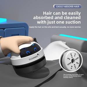 Smart Home Appliances Desk Table <b>Dust</b> Vacuum USB Charging Desktop Cleaner With Clean <b>Brush</b> for Home Office Table Sweeper - Product Image 4