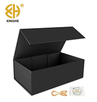 Boîte rigide biodégradable et écologique avec fermeture magnétique et revêtement UV pour les cadeaux de proposition de mariage, de Noël ou de remise de diplôme - Carton