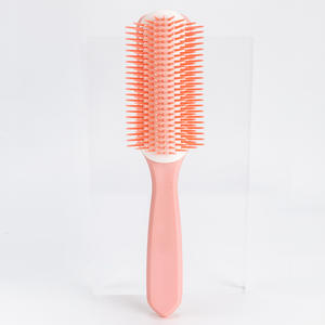 Cepillo profesional de nailon <span class=keywords><strong>Denman</strong></span> para uso profesional, cepillo de nailon etangling tyling nti-static de 9 filas para cabello <span class=keywords><strong>rizado</strong></span> - Product Image 5