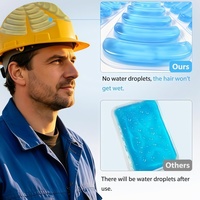 Compresse de glace personnalisée pour la tête, Compresse de glace PCM, Compresse froide pour maux de tête, Compresse de glace pour migraines, Casquette avec compresse de glace pour casques, Coussin de compresse de glace pour casque de moto