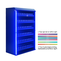 Présentoir de Comptoir pour Cigarettes APEX avec Portes Liées, Éclairage LED, Système de Distribution Automatique et Logo Personnalisé