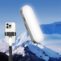 Stabilisateur de cardan pour selfie, trépied pliable, stabilisateur monopode pour téléphone portable, anti-tremblement avec lumière d'appoint