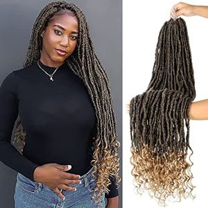 Cheveux synthétiques NuLocs Earthworm <span class=keywords><strong>pour</strong></span> <span class=keywords><strong>tresses</strong></span> africaines bouclées, 36 pouces, trame simple, résistant à la chaleur, non inflammable, fabriqués à la <span class=keywords><strong>machine</strong></span> - Product Image 2
