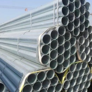 Tuyau en acier galvanisé à chaud S275jr Ss400 63mm S235 1-7/8" pré-galvanisé pour échafaudage - Product Image 4