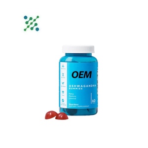 Vendita calda Ashwagandha Gummies KSM66 Vegan biologico estratto di radice di Ashwagandha Gummies Stress sollievo Gummies - Product Image 4