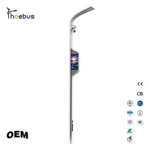 IoT Smart <span class=keywords><strong>Pole</strong></span> Street Lighting para Smart City Lâmpada de assoalho inteligente Design moderno - Product Image 1