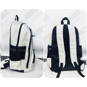 Sliver Rhinestones Cheer Mochila con bolsa de zapatos Glitter Cheer <span class=keywords><strong>Bag</strong></span> Custom Cheerleading Team Logo Sublimated Cheer Duffle <span class=keywords><strong>Bag</strong></span> - Product Image 5