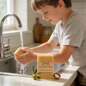 <span class=keywords><strong>Savon</strong></span> artisanal <span class=keywords><strong>pour</strong></span> homme Ansmann à l'huile d'olive biologique et au beurre <span class=keywords><strong>de</strong></span> karité, éclaircissant et hydratant <span class=keywords><strong>pour</strong></span> le corps - Product Image 5