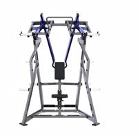 Máquina Combinada Iso Lateral de Doble Función para Pecho y Espalda, con Carga de Discos, Equipo Comercial de Gimnasio para Entrenamiento de Parte Superior del Cuerpo