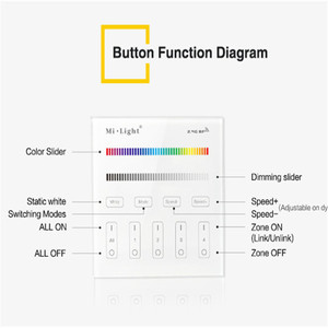 Km boxer <span class=keywords><strong>T3</strong></span> RGBW A MENÉ Le Contrôleur RF 2.4G / Wifi Télécommande DC12-24V contrôle éclairage maison variateur 220V pour <span class=keywords><strong>Mi</strong></span>. Produits légers - Product Image 2