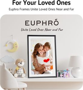 Thân Thiện Với Môi Euphro 10.1 ''Hình Ảnh Kỹ Thuật Số Khung 32GB Lưu Trữ 1280X800 IPS Màn Hình Cảm Ứng Chia sẻ Hình Ảnh/Video Gửi Lời Chúc Tốt Nhất Qua - Product Image 6