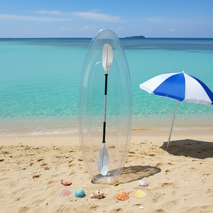 <span class=keywords><strong>Kayak</strong></span> simple, économique, léger, résistant à l'eau, écologique, pour 1 personne, avec fond <span class=keywords><strong>transparent</strong></span>, lumière LED en option, garantie 1 an - Product Image 2