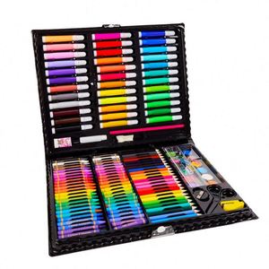 Juego de 150 Piezas de Lápices de Colores en Gel, Crayones, Acuarelas, Caja de Pintura Personalizable, Material ABS, Juego de Arte para Niños - Product Image 1