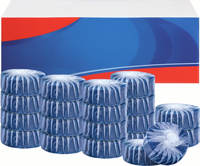 Nettoyant WC Ultra-Nettoyant Détachant Désodorisant Détartrant Sans Parfum Technologie à Libération Prolongée 7 Jours Rinçage Bulle Bleue