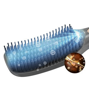 Negative Ion Hair Straightener Comb PTC Heating Wired For Dry Hair Styling - Product Image 4