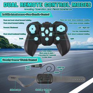 Spielzeug Trend 2024 2,4 GHz 8WD Gesten erkennung Stunt Smart Rc Autos Intelligente automatische Fernbedienung Roboter Hundes pielzeug für Kinder - Product Image 4