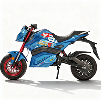 Moto électrique tout-terrain à quatre vitesses haute performance avec marche arrière, scooter électrique pour adultes