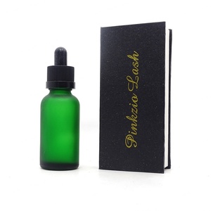 Custom logo Beard Oil Packaging 30 ml Tincture Black Frosted Glass <b>Dropper</b> <b>Bottle</b> with Essential Oil Packaging Box - Product Image 6