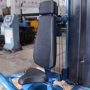 Machine <span class=keywords><strong>de</strong></span> <span class=keywords><strong>musculation</strong></span> professionnelle pour press à la poitrine, flys pectoraux et extensions des deltoïdes dorsaux <span class=keywords><strong>avec</strong></span> pile <span class=keywords><strong>de</strong></span> poids - Product Image 5