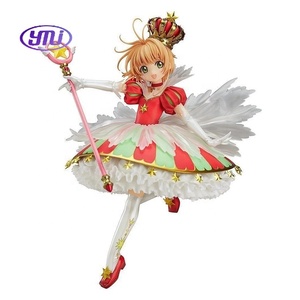 <span class=keywords><strong>Anime</strong></span> <span class=keywords><strong>Sakura</strong></span> <span class=keywords><strong>Kinomoto</strong></span> PVC figuras de acción de juguete <span class=keywords><strong>Anime</strong></span> figura modelo juguetes colección muñeca regalo - Product Image 6