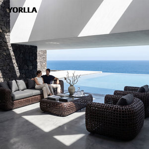 Telaio in alluminio <span class=keywords><strong>Rattan</strong></span> mobili da cortile in <span class=keywords><strong>Rattan</strong></span> divani moderni da esterno <span class=keywords><strong>Set</strong></span> da <span class=keywords><strong>giardino</strong></span> in <span class=keywords><strong>Rattan</strong></span> Custom <span class=keywords><strong>Set</strong></span> da <span class=keywords><strong>giardino</strong></span> - Product Image 2