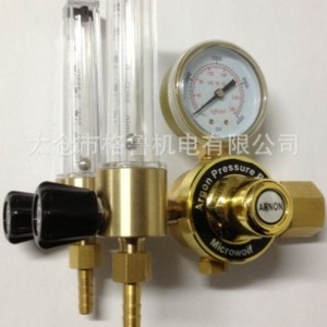เครื่องปรับแรงดันอาร์กอนแบบท่อคู่พร้อมฟลอว์มิเตอร์ทองเหลือง 25MPa สำหรับเครื่องเชื่อม - Product Image 4