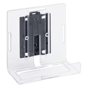 DIN Rail Device Support 11.2 X 9.6 X 9.8 Cm Clear Acrylic Mounting <b>Bracket</b> For Electrical Equipment - Product Image 1