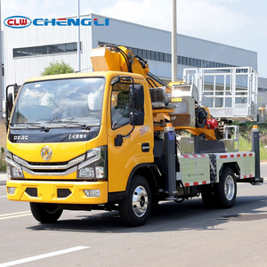 Dongfeng New Diesel Aerial Work Platform 7 22m Boom Lift Manual Euro 2 High Reach Telescopic Articulating Vehicle - Product Image 1