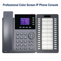 Téléphone IP DSS-32+T790PN avec écran couleur 2,4 pouces, 4 comptes SIP, Gigabit PoE, VoIP, Console Sidecar pour Hôtels et Bureaux