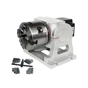 Boîte de vitesses de réduction harmonique 50:1 4ème axe pour machines à graver avec moteur pas à pas Nema34 de 86mm et mandrin réglable de 100mm - Product Image 5