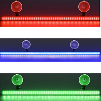 Neue 168 LED Aluminium-Legierung Saugnapf Auto-Blitzleuchte Notfall-Warnlampe Windschutzscheiben-Leiste Auto-Verkehrswarnleuchte