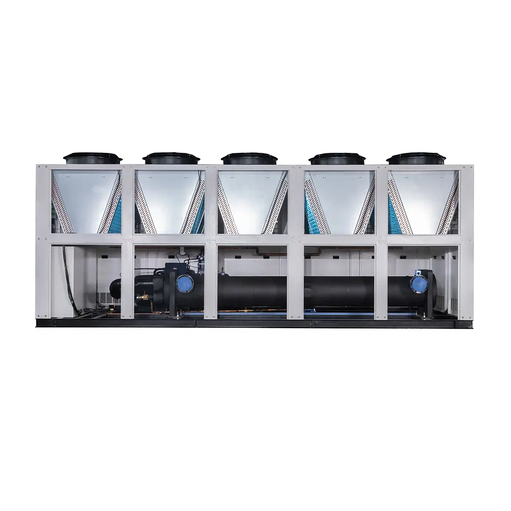 10 tons 20 tons 30 tons air-cooled screw chiller factory customized price factory cooling program
