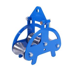 بكرة لوضع كابلات الطاقة الكهربائية، عجلة ألومنيوم، فتحة أنابيب رأس البئر الزاوية، صينية جسرية، لوح مسطح، بكرة كابل أرضي - Product Image 5