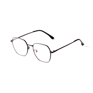 63080 <span class=keywords><strong>Nuova</strong></span> Montatura Elegante per Occhiali da Vista in Metallo Quadrati Occhiali da Donna alla Moda Anti Luce <span class=keywords><strong>Blu</strong></span> Montatura Ottica - Product Image 1