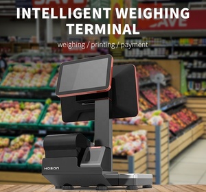 Customization Self-Service Double Touch Screen <strong>POS</strong> Weighing 15.6 Inch <strong>Point</strong> <strong>of</strong> Sale System All-in-one Electric <strong>Scales</strong> <strong>Supplier</strong> - Product Image 6