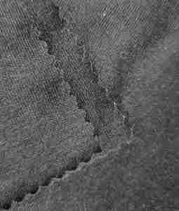 बर्नआउट + प्रिंटिंग + तितली सोना प्रिंट बुना हुआ कपड़ा | t65 % r35 % 210gism | चौड़ाई 155 सेमी - Product Image 4