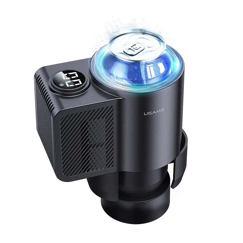 USAMS New Design Car Accessories 2024 Smart Electronic Quick Freeze accessory Cooling Cup for Car Home