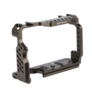 Support de cage vidéo professionnel PULUZ pour appareil photo <span class=keywords><strong>Sony</strong></span> A7 <span class=keywords><strong>III</strong></span> & A7M3 / A7R3 & <span class=keywords><strong>A7R</strong></span> <span class=keywords><strong>III</strong></span> Stabilisateur d'appareil photo - Product Image 2