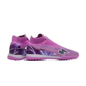 Botines de Fútbol de Corte Alto MD Futbol Phanto GX TF Gripknit Pupillos De Futbol, Color Morado, Chuteiras De <span class=keywords><strong>Futsal</strong></span> - Product Image 5