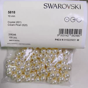 Perles en strass <span class=keywords><strong>Swarovski</strong></span> 5818 de haute qualité, parfaites pour la création de broches élégantes pour marié, garçons d'honneur et tenues de mariage - Product Image 2