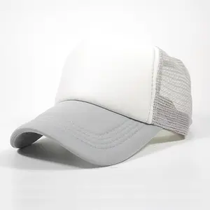 HN0001 Custom 5 Panel Gorras Veracap Sports Blank Foam Baseball Golf Mesh Rope Cap Hat Trucker Hat