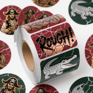 Customized Cosmetic Packaging <b>Label</b> <b>Bottle</b> Packaging Waterproof Self-adhesive Sticker - Product Image 4